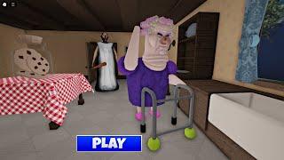 What If I Play as GRANNY in Grumpy Gran? Scary Obby #roblox