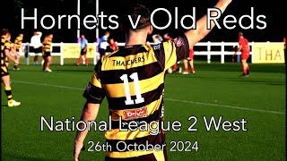 Hornets RFC v Old Reds RFC 26th October 2024