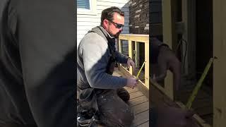 Quick and dirty measuring hack! #shorts #carpentrytips #carpentryskills