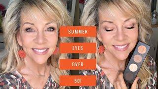 Easy Summer Eye Makeup Tutorial - Over 50!