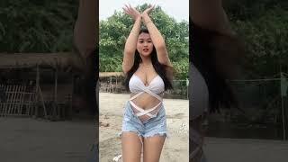 busty pinay sexy tiktok dance ️️ Myca Nicell Lim