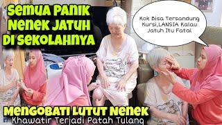 PANIK BANGET NENEK JATUH DI SEKOLAHAN‼️BISA FATAL KALAU LANSIA SAMPAI JATUH