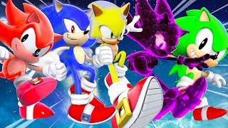 If I Touch a Color in Every Sonic Game, The Video Ends