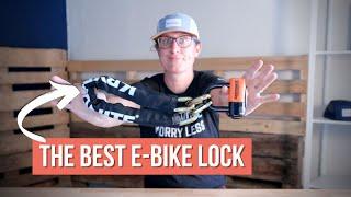 The BEST Electric Bike Lock?! The Kryptonite 1275 Cinch Ring Bike Lock Review