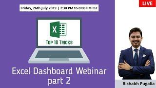 Create a Dashboard using Pivot Table | Excel Dashboard | Trick #2