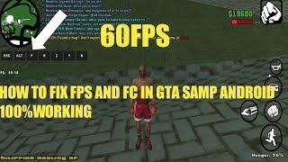 HOW TO FIX FPS DROP AND FORCE CLOSING IN GTA SAMP!(android)