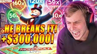 Xposed’s Finally Breaks It! The Greatest Win on Monopoli Live Ever! #reaction