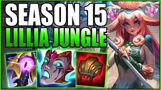 HOW TO TURN AROUND A LOSING GAME WITH LILLIA JUNGLE IN S15! - Gameplay Guide League of Legends