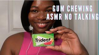 Asmr: Gum chewing no talking(requested)