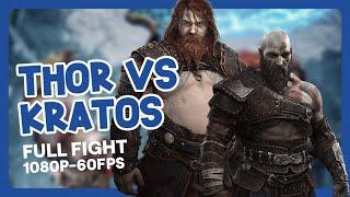 KRATOS VS THOR - FULL FIGHT - [1080p - 60fps]