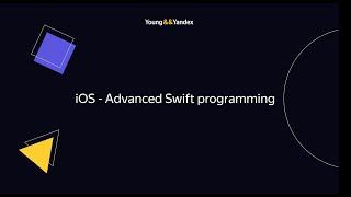 iOS - Advanced Swift programming