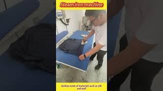 How to iron clothes? Try our ironing table machine to see the effect#steammachine #machine