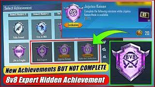 New Achievements (8v8 Expert) Hide Achievement | Jujutsu Kaisen Achievement, All Achievements Update