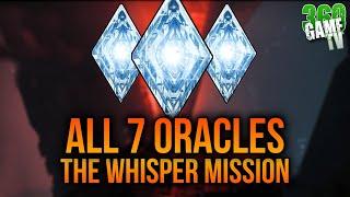 All 7 Oracle Locations Guide - Whisper of the Worm - Oracular Seeker Triumph - Destiny 2