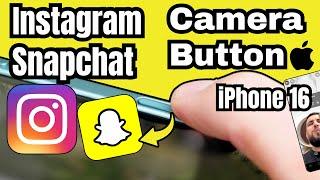 How to Set iPhone Camera Button to Open Snapchat or Instagram iPhone 16, 16 Pro, 16 Pro Max