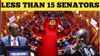 SENATORS PROTEST GACHAGWA'S IMPEACHMENT |HOUSE PROCEEDS STOPPED |NO QUORUM