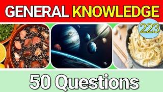 Educational General Knowledge Quiz to Test Your Knowledge  #223