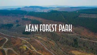 Afan Forest Park Blue Scar Trail MTB Wales