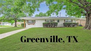 Updated home in Greenville, TX | 3 beds | 2 baths | 1,524 Sqft