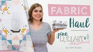 Follow me to the Art Gallery Fabrics Warehouse! | Pine Lullaby Rediscovered FABRIC HAUL 2019
