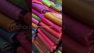 Mega sale in Nidharshana Sarees. 12th April 4pm we are going live in fb and YouTube