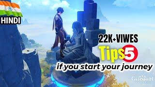 [Hindi] 5 tips For Beginner Guide Part1 || Genshin Impact