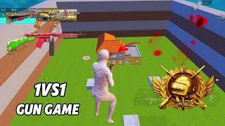 1vs1 GUN GAME DEATH MACH GAMEPLAY PUBG mobile 