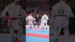 Mawashi Geri for the win .....#karate #kumite #karatetraining #karatelife #karatekid #fight #fighter
