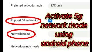 ACTIVATE 5G AND SA/NSA IN HUAWEI B312-939 USING ANDROID PHONE | SHOW  HIDDEN FEATURES TUTORIALS