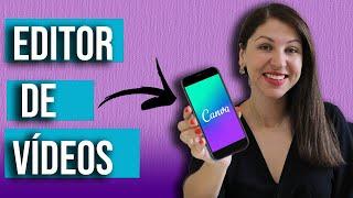 Como usar o EDITOR DE VÍDEOS do Canva no Celular