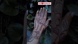 Mk mehndi#viralvideo #mehndi #hennadesign #youtubeshort #shorts