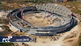 Timelapse construcción Estadio Wanda Metropolitano- At Madrid