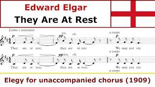 Edward Elgar - They Are At Rest (Tenebrae)