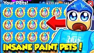 I Got INSANE NEW PAINT PETS In Click Simulator MARTIAN UPDATE!