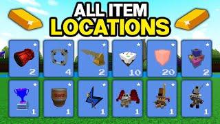 ALL RARE ITEM LOCATIONS! (2024) | Build a boat for Treasure ROBLOX