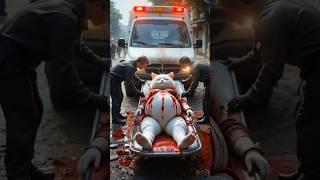 | She Saved Her Baby | #shorts #cat #meow #kitten #viralvideo