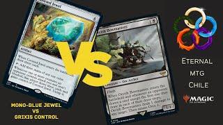 Mono Blue Jewel Vs Grixis Control [Legacy Gameplay]