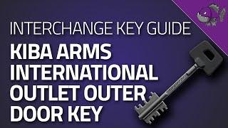 KIBA Arms International Outlet Outer Door Key - Key Guide - Escape From Tarkov