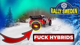  RALLY SWEDEN  CRAZY FLAT OUT  SNOW ️ TEST | Neuville, Rovanpera, Oliver Solberg etc