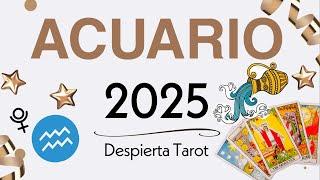 ACUARIO 2025  Vamos! Lectura Anual #tarot #horoscopo #predicciones