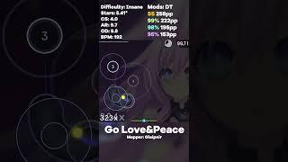 GO Love&Peace - my own first 200pp! Map linked in Comments, GL on FC!