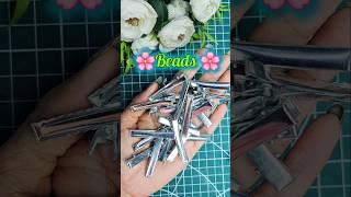 Old Hair Clip in to new one |#diy #shorts #beads #craft #jewelry jew #youtubeshorts @CrafterAditi