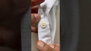 "Learn to Stitch a Shirt Button Like a Pro: Easy Tutorial" #diy #craft #shorts #viral