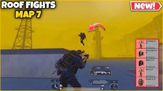 Metro Royale Roof Fights With Enemies in Map 7 | PUBG METRO ROYALE CHAPTER 21