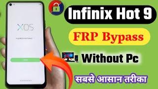 Infinix Hot 9 (x655d) FRP Bypass || Google Account Bypass Android Phone Without pc 100 % ok