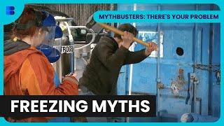 Can Liquid Nitrogen Shatter Padlocks? - MythBusters: There's Your Problem - Science Documentary