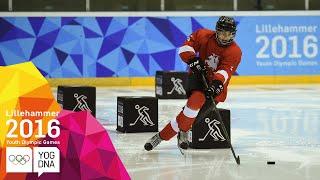 Ice Hockey - Men's Skills Challenge Final - Full Replay | Lillehammer 2016 Youth Olympic Games