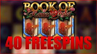 HIGHROLL | Book of Romeo and Julia Gamomat Casino Big Win Livestream Gambling