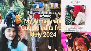 My Aimsey and Guqqie edits from July 2024