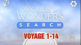 Words of Wonders Search ll Voyage 1-14